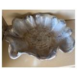 Hand-Crafted Colonial Silver Dish by Stangl