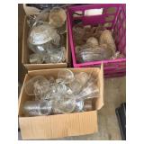 Cut Glass, Glass, and Crystal Items