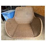 Wicker Chair Seat with Missing Legs