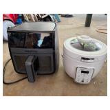Gourmia Air Fryer and Aroma Professional Rice Cook