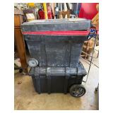 2 Rolling Tool Storage Boxes with Tools & Contents