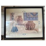 Framed Southwestern Print by W.M. Otto