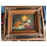 Still Life Oil on Canvas Painting