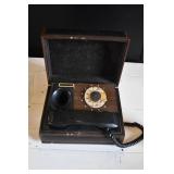 Vtg Deco-Tel Executive Desk Rotary Phone