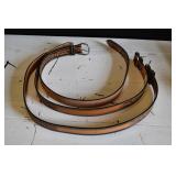 Set of 3 Men's Leather Belts size 32