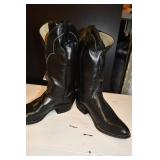 Men's Abiline Black Boots 10D