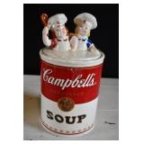 Campbell's Soup Ceramic Cookie Jar