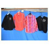 NOS Youth Med L/S Shirts & 2 Walden Creek Jackets