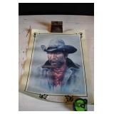 Ramrod Cowboy Poster Print by Bill Hampton
