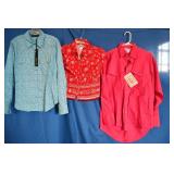 Vtg Women's Western  Shirt Lot