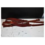 Pair of Leather Saddle Cinch Straps