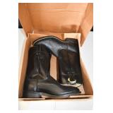 Men's Laredo Black Cowboy Boots 8D