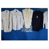 Men's Vtg NOS LS White Horse Shirts