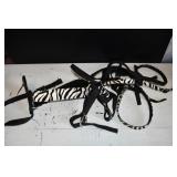 Zebra Print Horse Tack