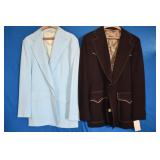 NOS Vtg Lee Polyester Sport Coats