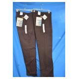 2 Pair Men's Wrangler Riata Pants 32x38