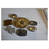 Lot of Belt Buckles