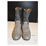 Men's Justin Gray Boots 11D