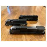3 Vtg HO Scale Diesel Locomotive