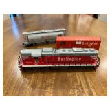 Burlington Vtg Train Cars Set