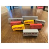 Vtg Train Trailers Assortment