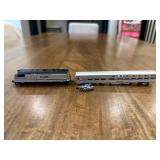 Amtrak F-40 Diesel Loco #381 & Sleeper