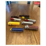 Vtg Model Train Engine Shells & 1 Loco