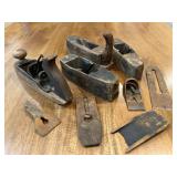 Vtg Hand Planes and Parts Set