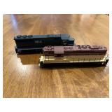 Two Model Train Locomotives