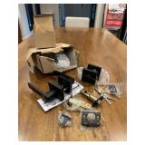 Black Entry Lock & Deadbolt