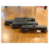 Four HO Scale Tank Cars