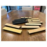 AT&SF Model Flatbed Train Cars