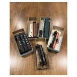 HO Scale Train Cars in Boxes