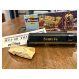 Vtg Athearn Santa Fe Train Model