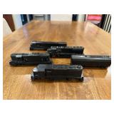5 Unpainted Loco/Car Assortment