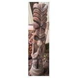 Concrete Tiki Statue