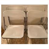 Four Stacking Chairs