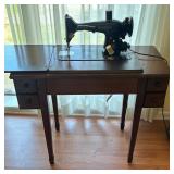 Singer Sewing Machine with Table-Works