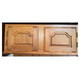 Wooden Cabinet With Dual Doors