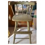 Wooden Chair Approx 32 Inches Tall