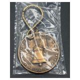 Bicentennial Liberty Bell Keychain
