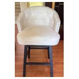 41-Inch Upholstered Swivel Chair