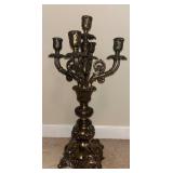 Ornate Brass Candelabra