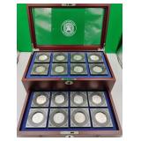 The Morgan Silver Dollar Collection by Danbury Min