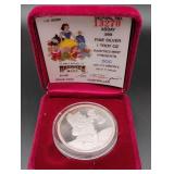 Snow White 50th Anniv Silver Doc Dwarf Coin