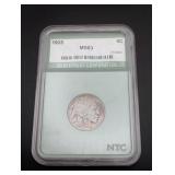 NTC MS63 1925 Buffalo Nickel