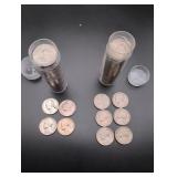 Two Rolls of 40, 1958 Jefferson Nickels