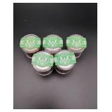 (5) Rolls of (12) Uncirculated State Quarters