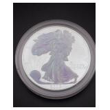 2002 American Silver Eagle with Hologram
