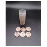 Tube of (40) 1988 Quarters
